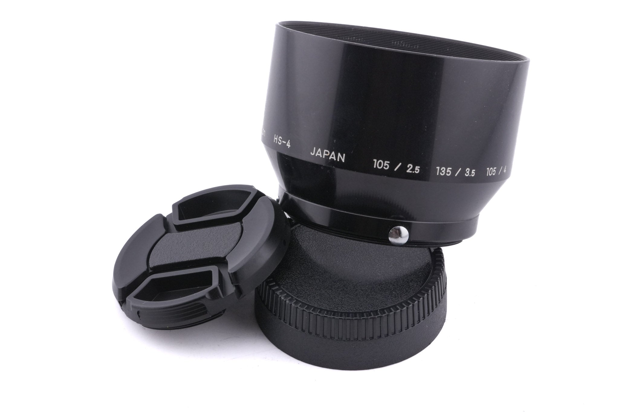 Nikon 105mm f2.5 Nikkor-P Auto Pre-AI + HS-4 Lens Hood