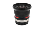 Samyang 12mm f2 NCS CS