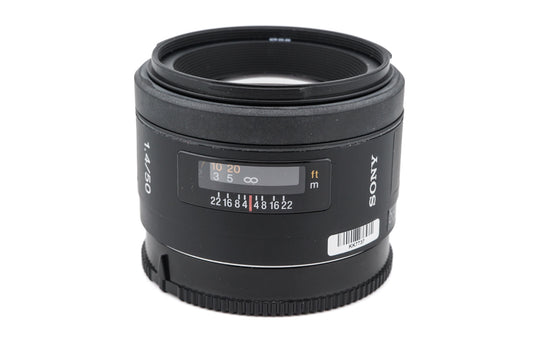 Sony 50mm f1.4 AF - Lens