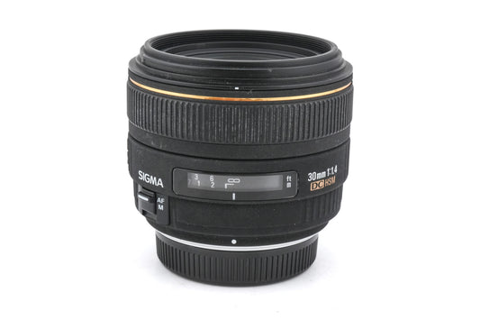 Sigma 30mm f1.4 EX DC HSM - Lens