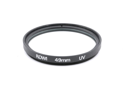 Rowi 49mm UV Filter - Accessory
