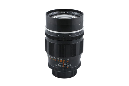 Canon 100mm f2 - Lens