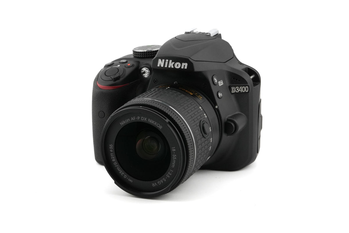 Nikon D3400 + 18-55mm f3.5-5.6 AF-P Nikkor G VR