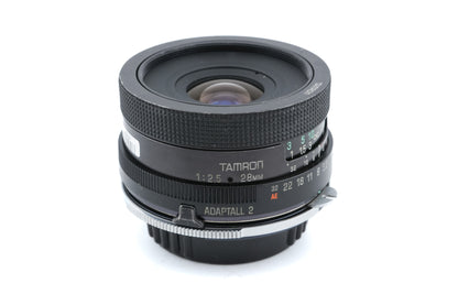 Tamron 28mm f2.5 BBAR MC + Adaptall - Nikon AI Adapter