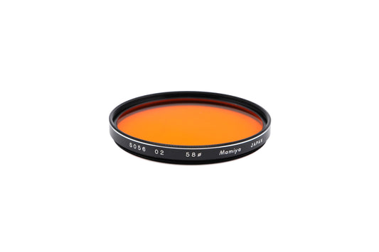 Mamiya 58mm Orange Filter O2 S056