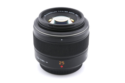 Panasonic 25mm f1.4 ASPH. Leica DG Summilux