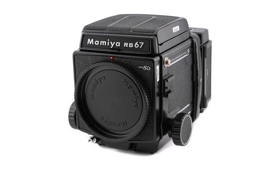 Mamiya RB67 Pro SD + Waist Level Finder + 120 6x7 Pro-SD Roll Film Holder