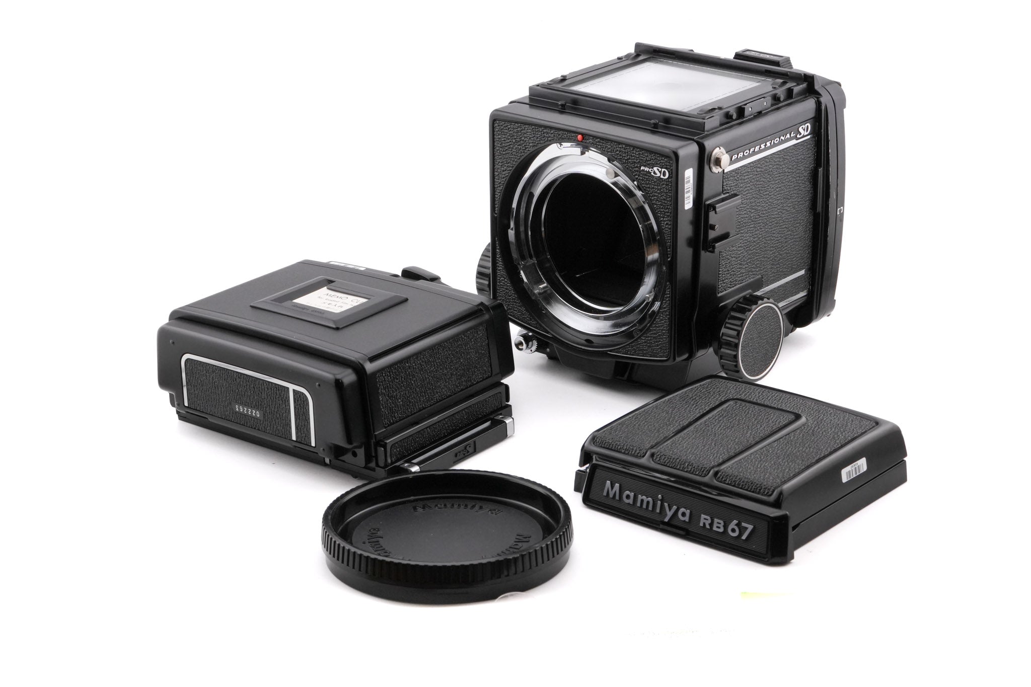 Mamiya RB67 Pro SD ボディー フイルムホルダー 予備枠付き Mamiya RB67 Pro SD ボディー フイルムホルダー 予備枠付き