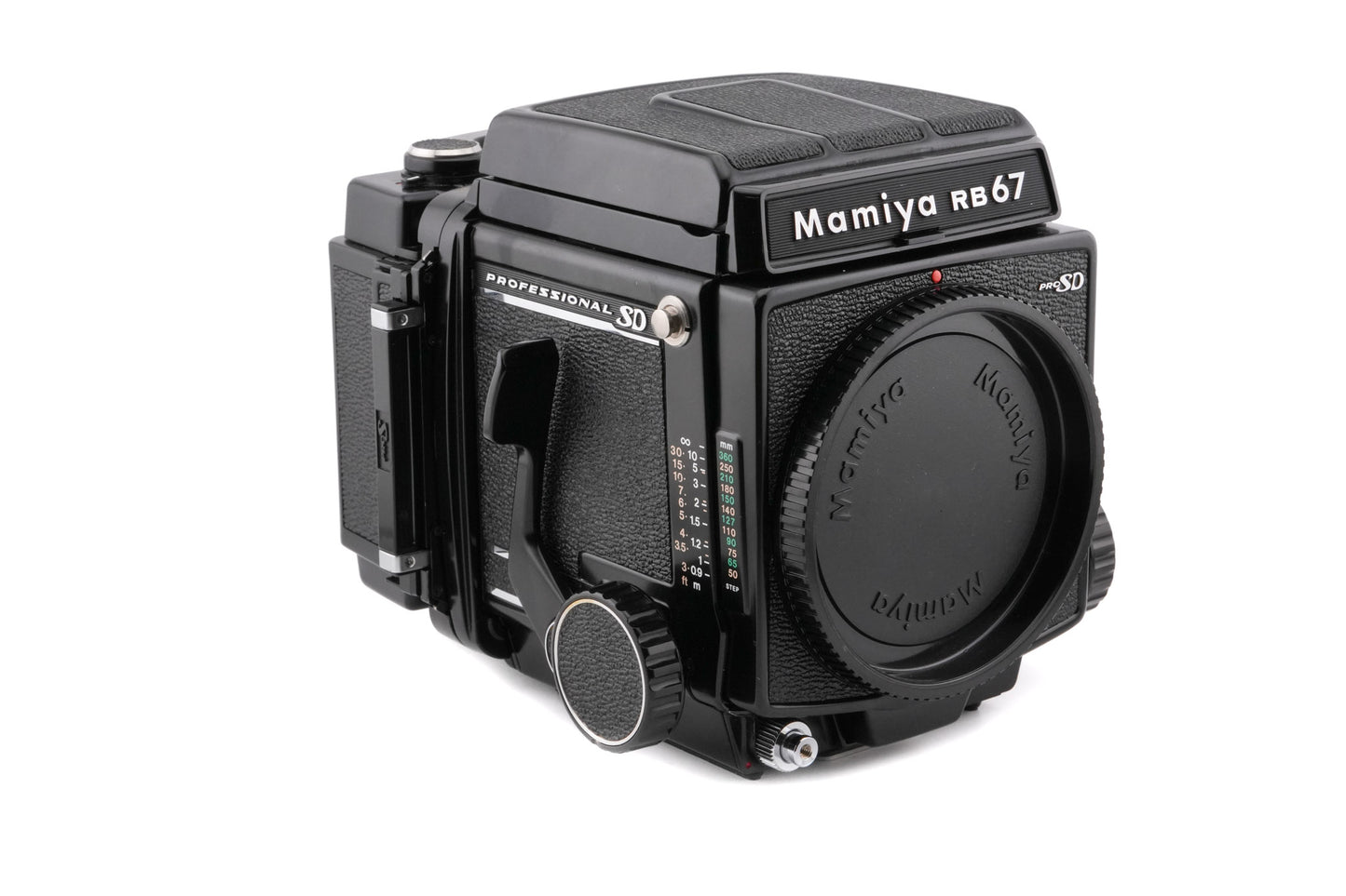 Mamiya RB67 Pro SD + Waist Level Finder + 120 6x7 Pro-SD Roll Film Holder