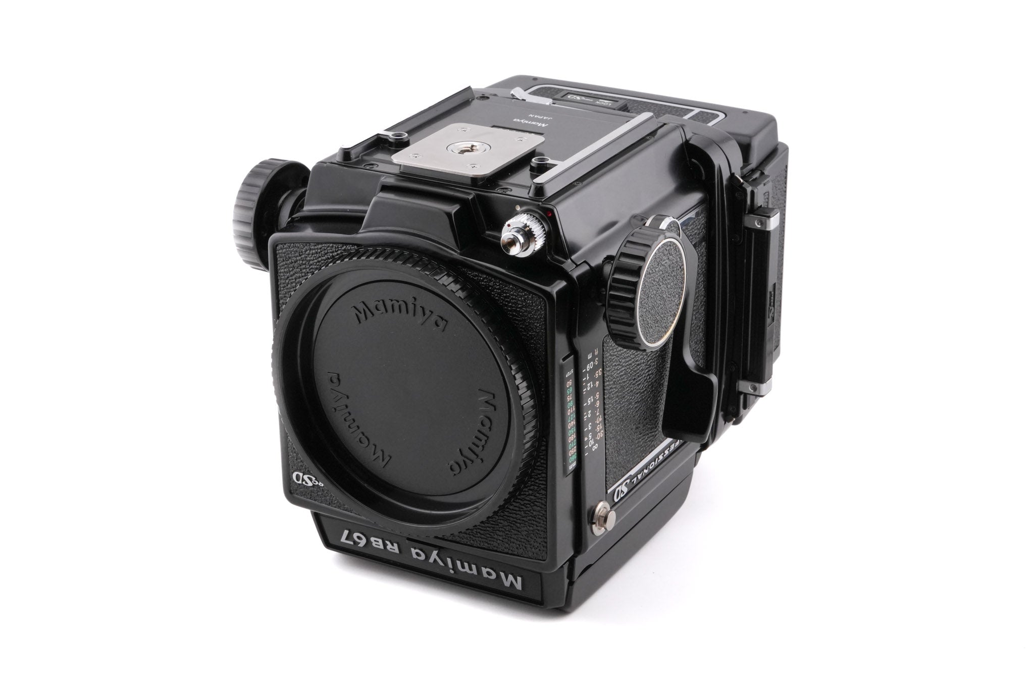 Mamiya RB67 Pro SD + Waist Level Finder + 120 6x7 Pro-SD Roll Film