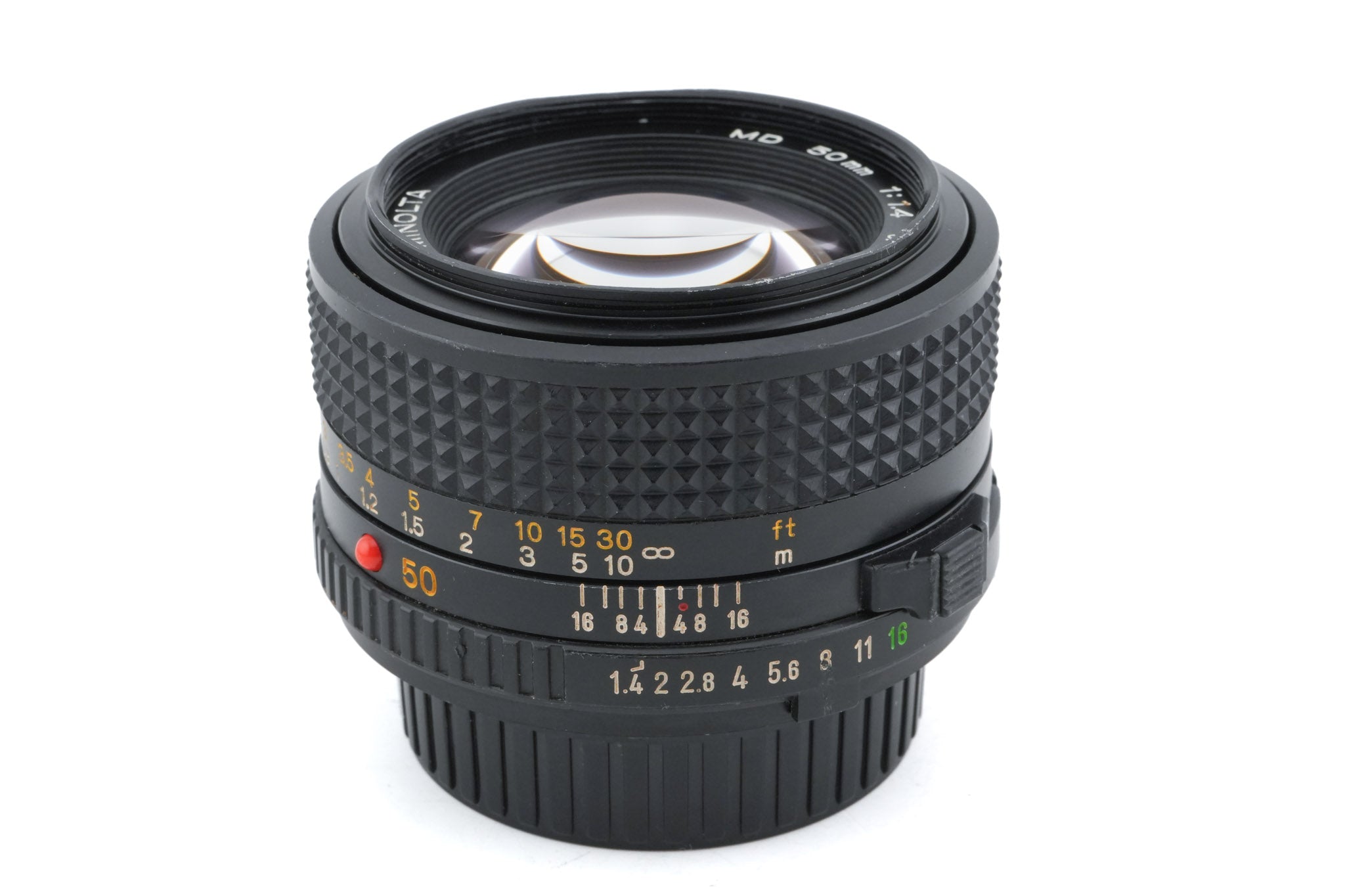 Minolta 50mm f1.4 MD