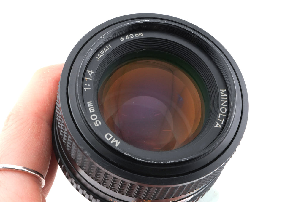 Minolta 50mm f1.4 MD