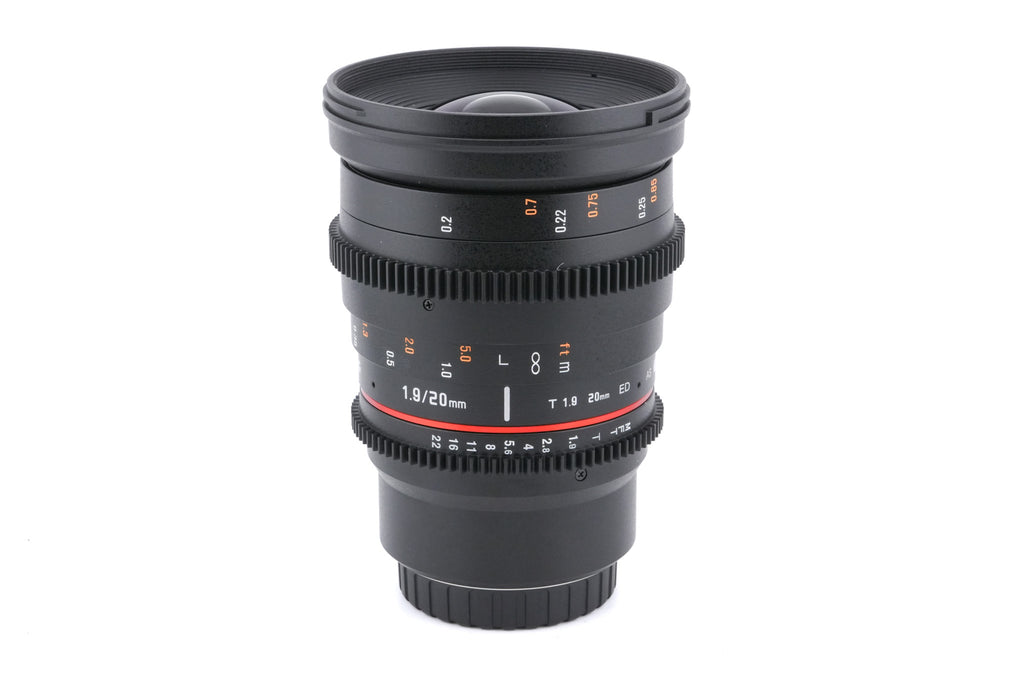 Samyang 20mm T1.9 ED AS UMC
