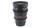 Samyang 20mm T1.9 ED AS UMC
