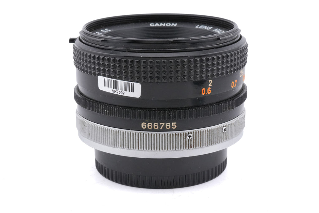 Canon 50mm f1.8 S.C.