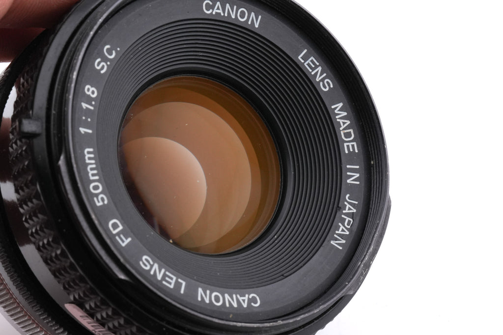 Canon 50mm f1.8 S.C.