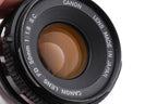 Canon 50mm f1.8 S.C.