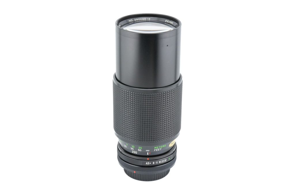 Vivitar 80-200mm f4.5 MC Zoom