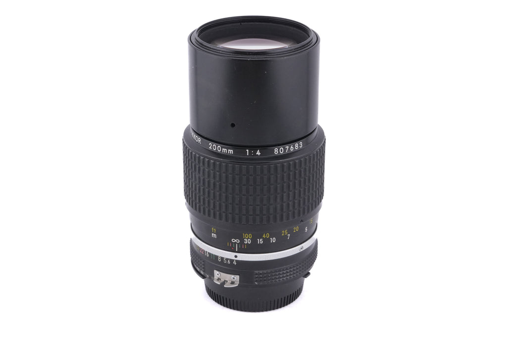 Nikon 200mm f4 Nikkor AI