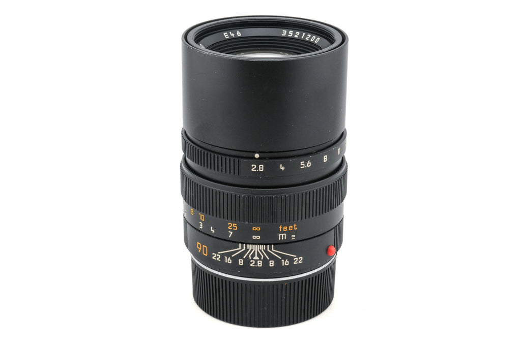Leica 90mm f2.8 Elmarit-M (Black, 11807)