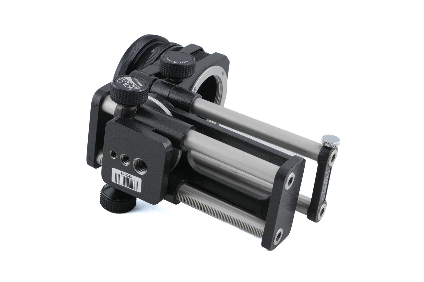 Novoflex Bellows (BAL-S) + Canon FD - Novoflex Universal Bellows (CANA) Adapter + CASTEL Focusing Rack