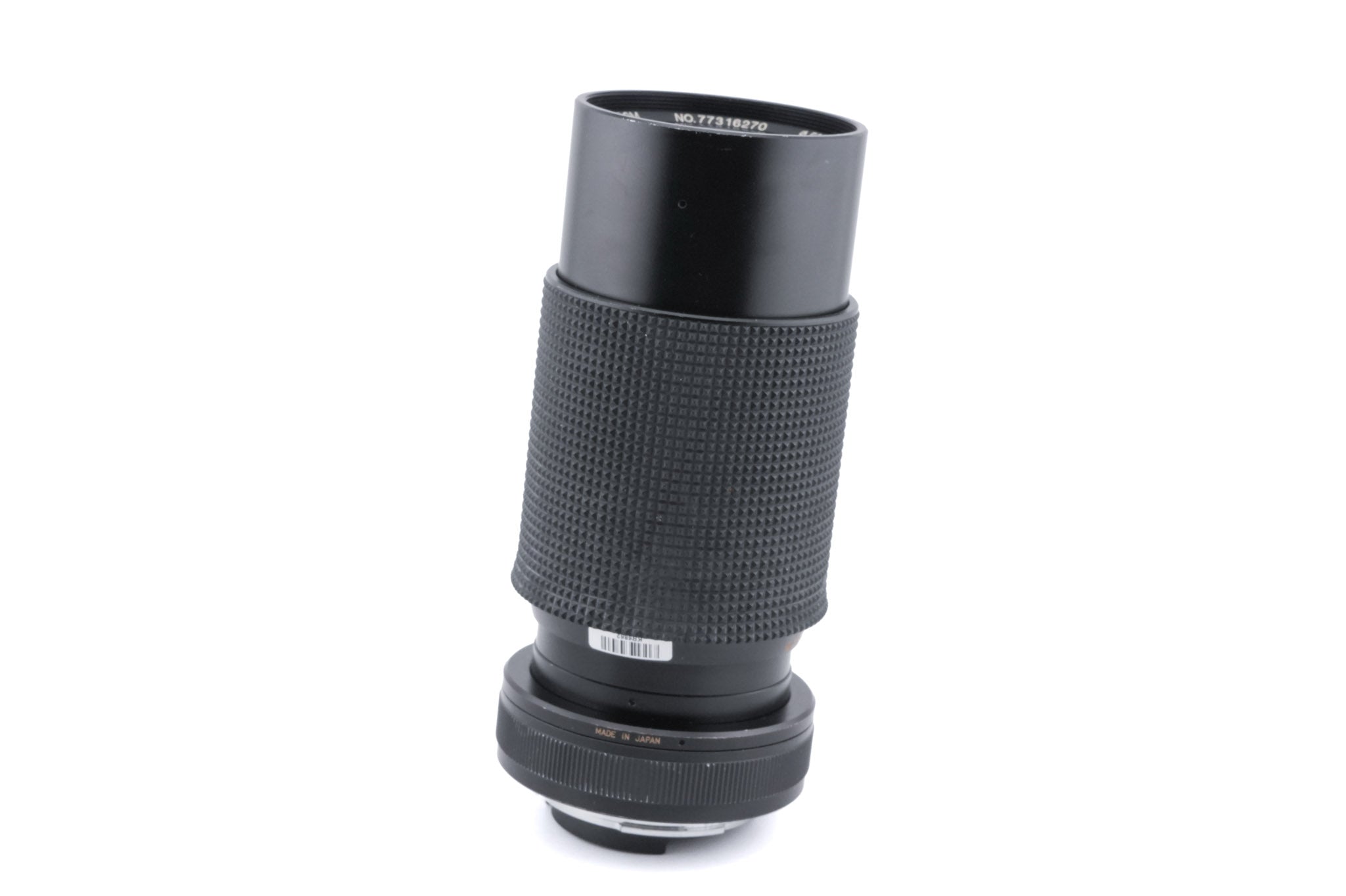 Vivitar 70-210mm f4.5 MC Macro Focusing Zoom