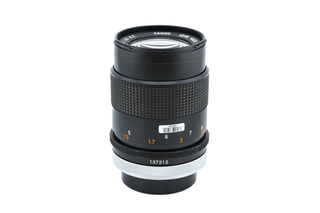 Canon 135mm f3.5 S.C.