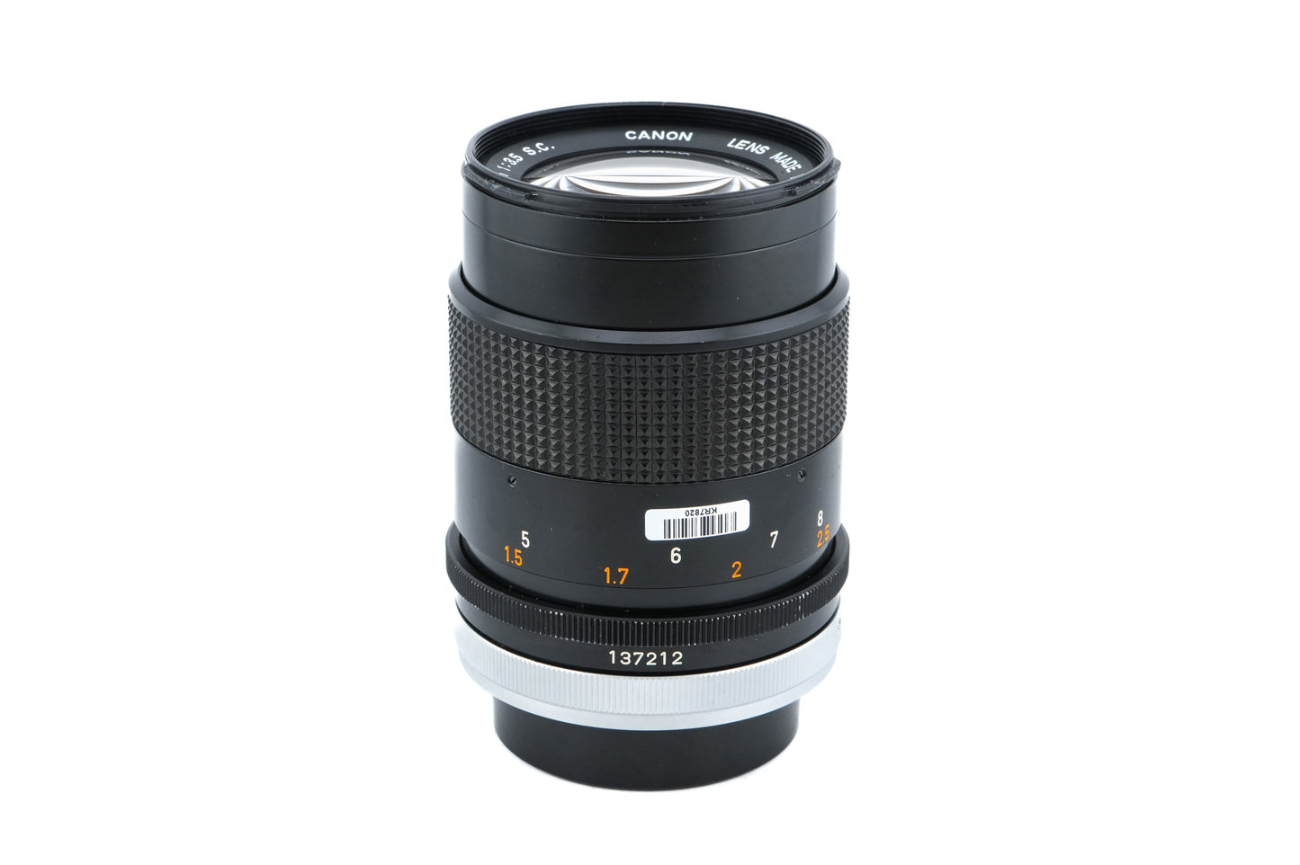 Canon 135mm f3.5 S.C.
