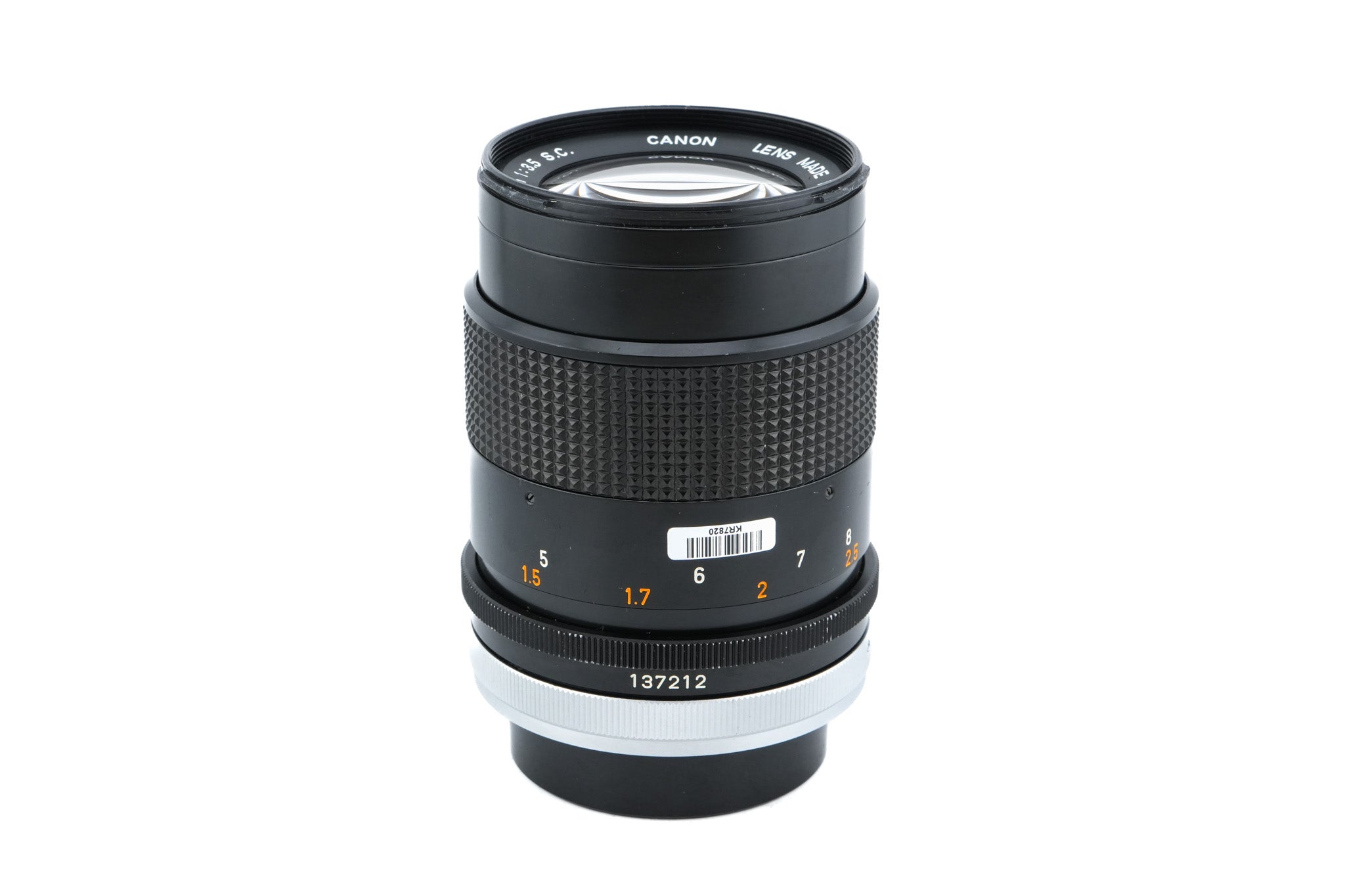 Canon 135mm f3.5 S.C.