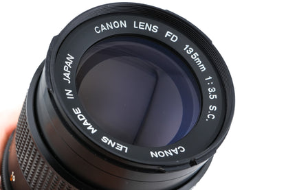 Canon 135mm f3.5 S.C.