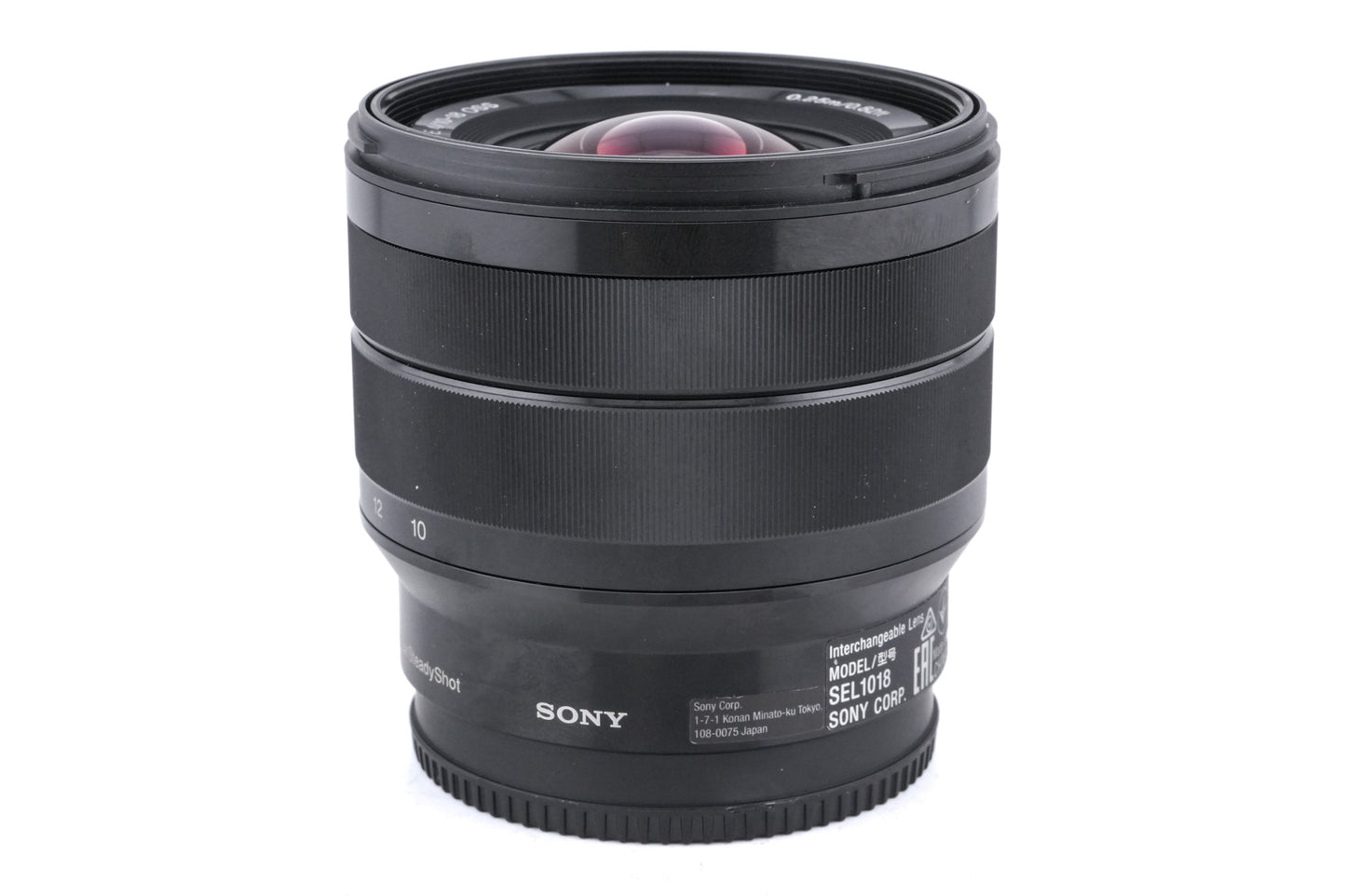 Sony 10-18mm f4 OSS (SEL1018)