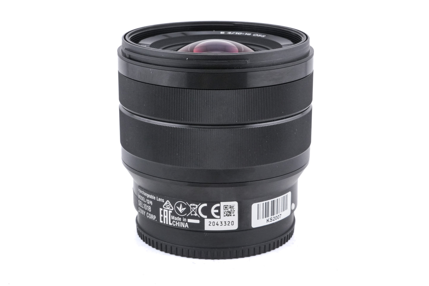 Sony 10-18mm f4 OSS (SEL1018)