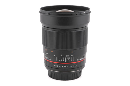 Samyang 24mm f1.4 ED AS IF UMC