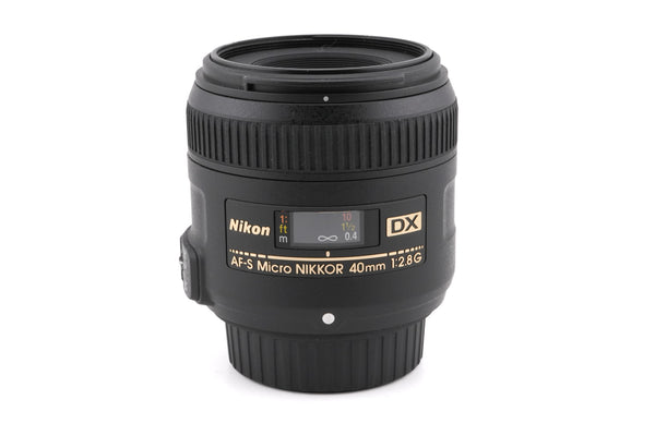 Nikon 40mm f2.8 AF-S Micro Nikkor G – Kamerastore