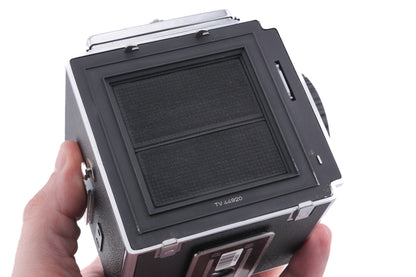 Hasselblad 500C (10022) + Waist Level Finder (Old / Silver, 42021)