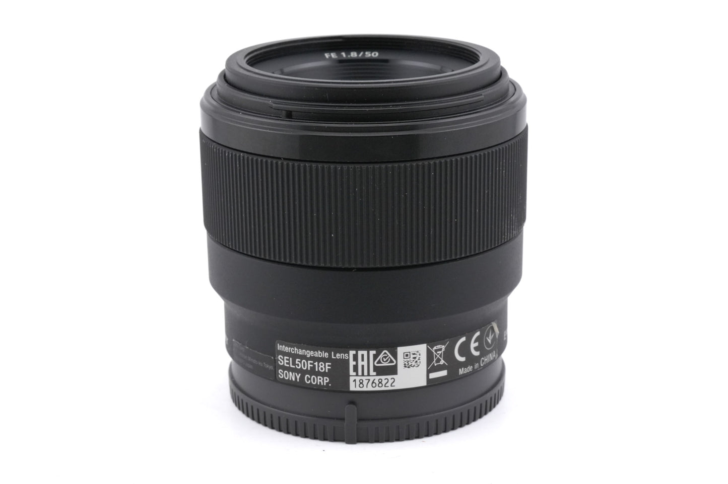 Sony 50mm f1.8 (SEL5018F)