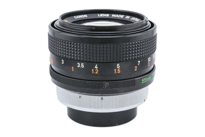 Canon 55mm f1.2 S.S.C. Aspherical
