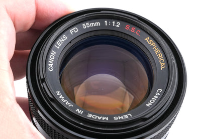 Canon 55mm f1.2 S.S.C. Aspherical