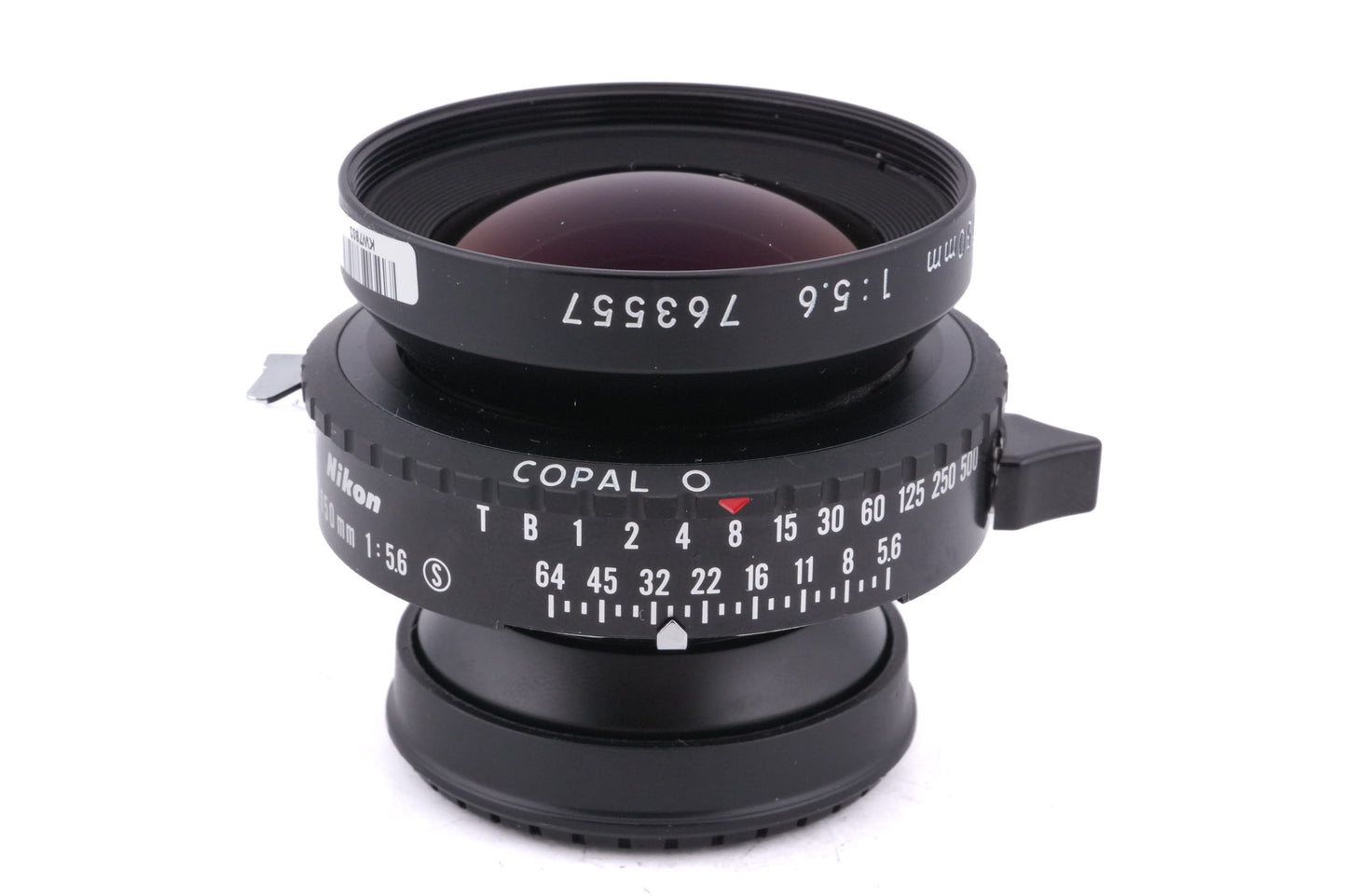 Nikon 150mm f5.6 Nikkor-W (Shutter)