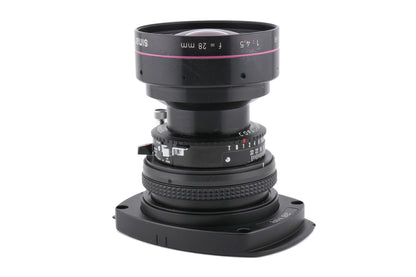 Sinar 28mm f4.5 Sinaron Digital HR (Cambo DS)