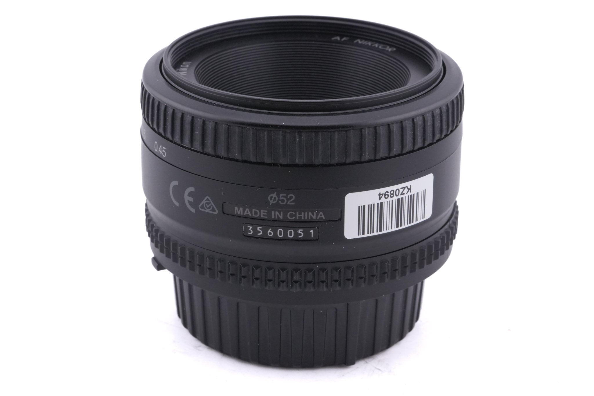Nikon 50mm f1.8 AF Nikkor D