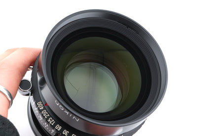 Nikon 210mm f5.6 Nikkor-W (Shutter)