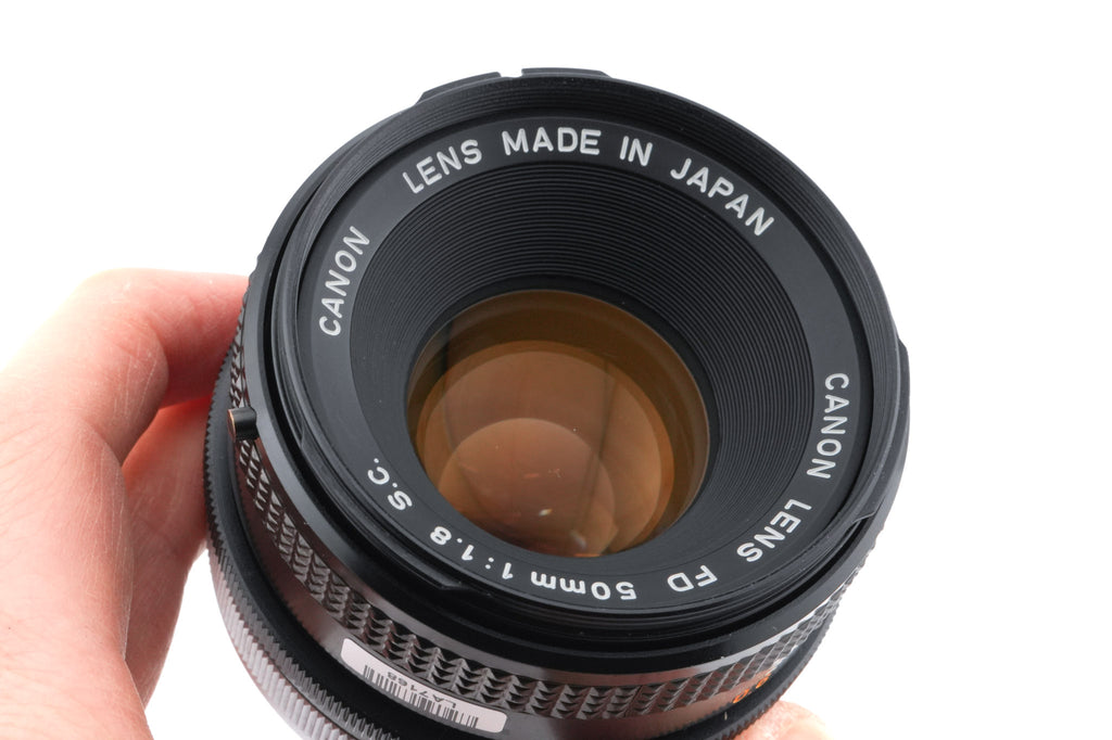 Canon 50mm f1.8 S.C.