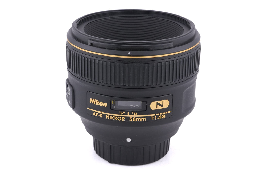 Nikon 58mm f1.4 AF-S Nikkor G N