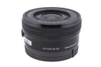 Sony 16-50mm f3.5-5.6 PZ OSS (SELP1650)