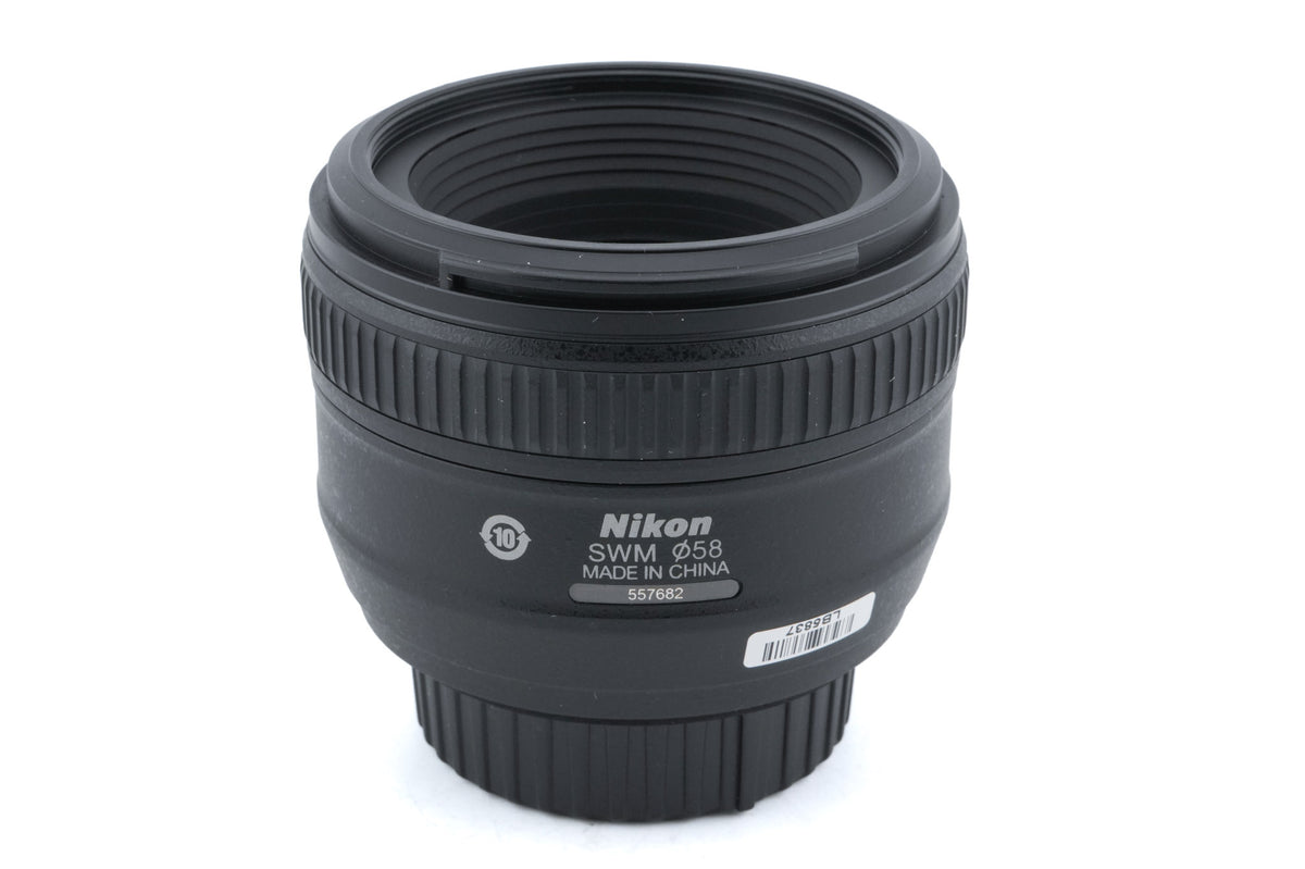 Nikon 50mm f1.4 AF-S Nikkor G