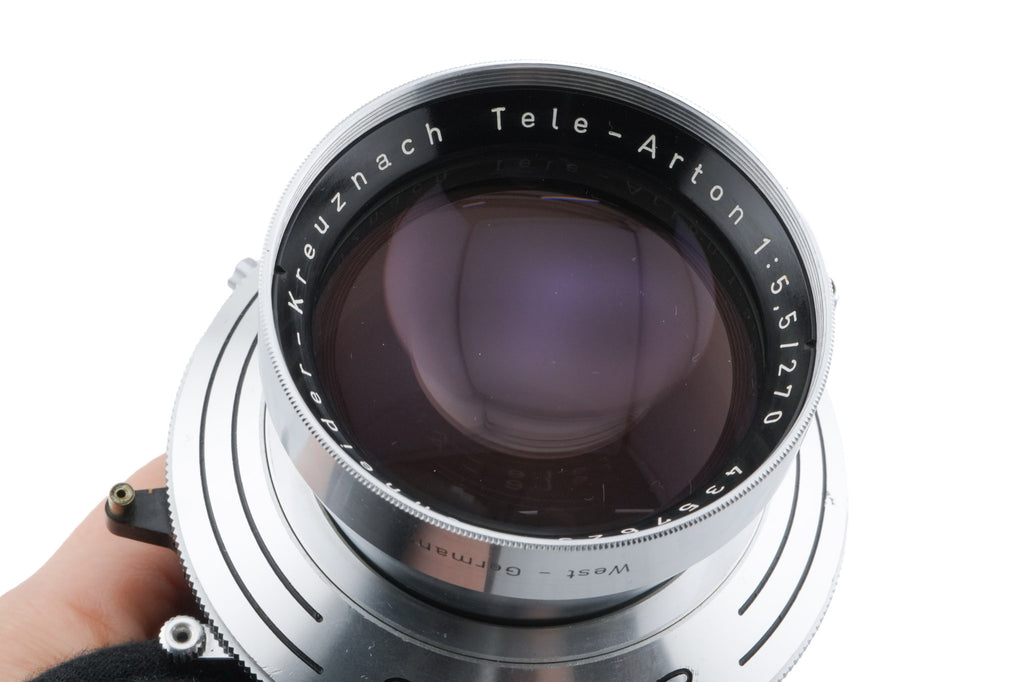 Schneider-Kreuznach 270mm f5.5 Tele-Arton Technika (Shutter)
