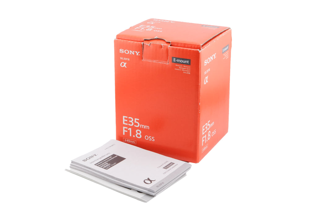 Sony 35mm f1.8 OSS (SEL35F18)