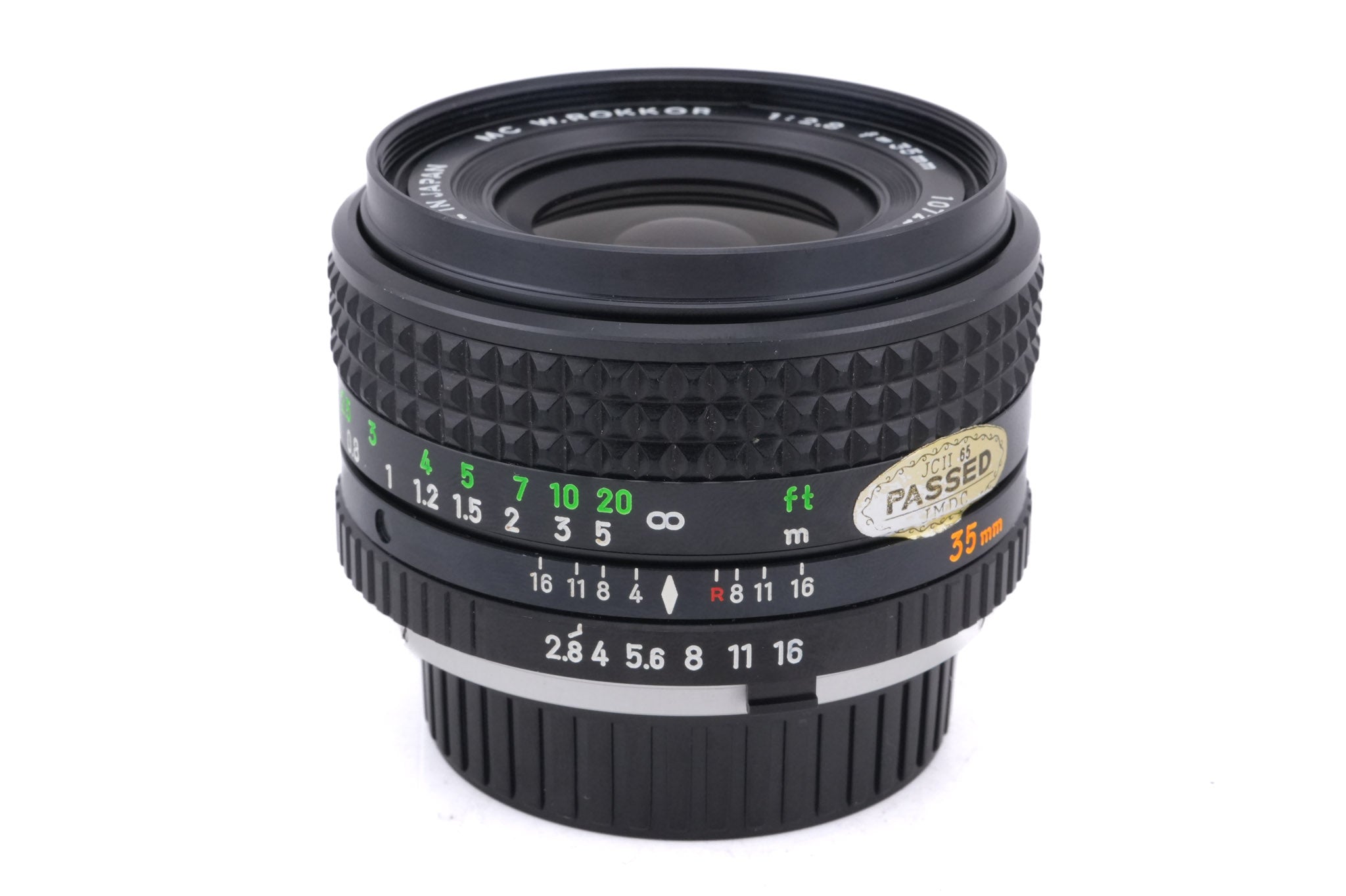 Minolta 35mm f2.8 MC W.Rokkor