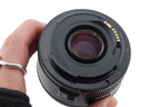 Canon 50mm f1.8 II